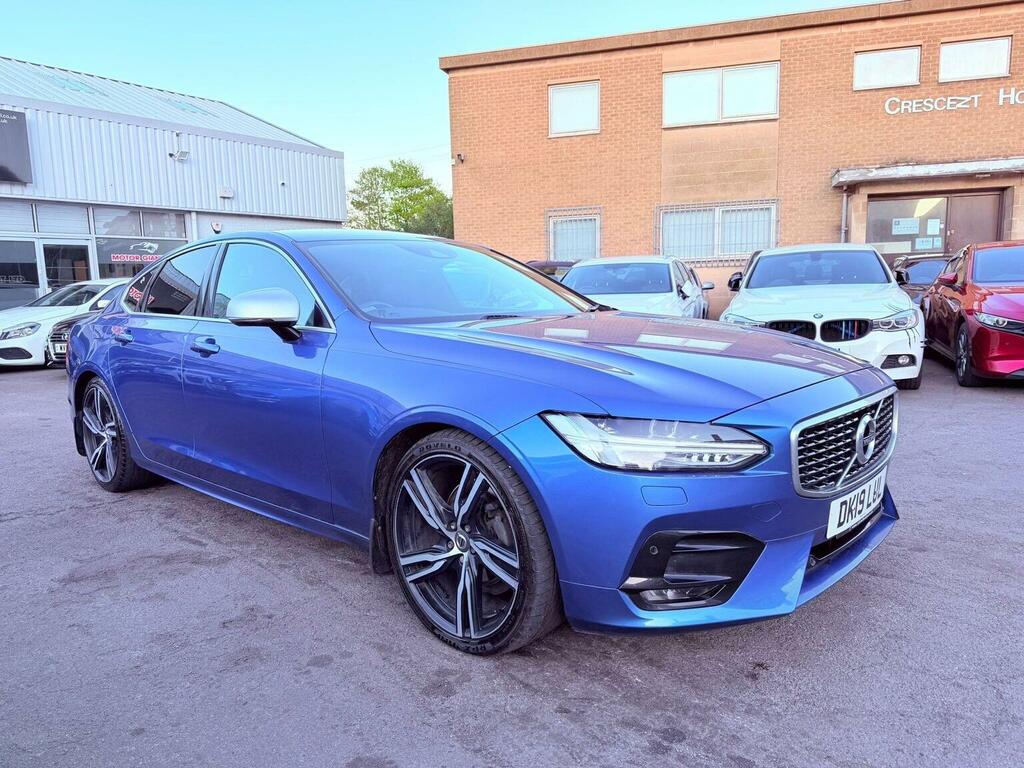 Volvo S90 2.0 D4 R-design Pro Euro 6 Ss DK19LUL Blue #2