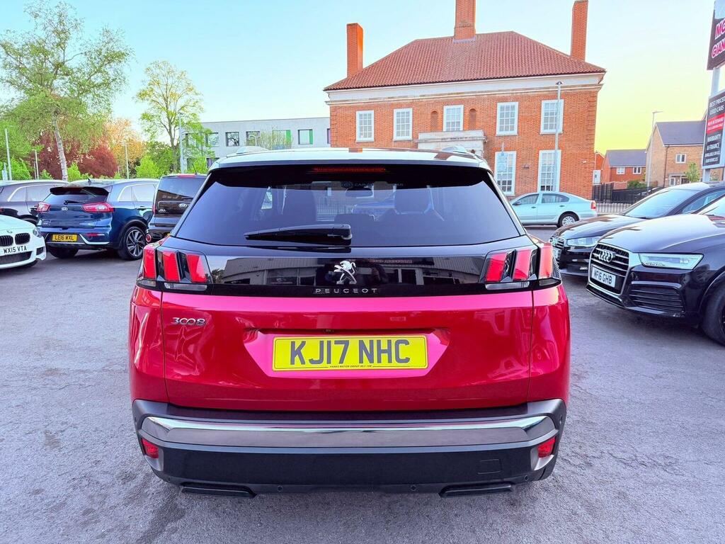 Peugeot 3008 1.6 Bluehdi Allure Euro 6 Ss KJ17NHC Red #6