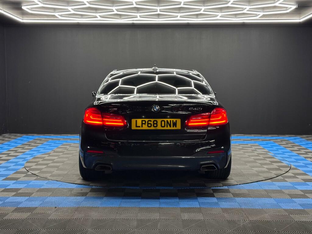 BMW 5 Series 3.0 540I Gpf M Sport Xdrive Euro 6 Ss LP68ONW Black #6
