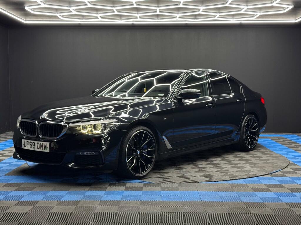 BMW 5 Series 3.0 540I Gpf M Sport Xdrive Euro 6 Ss LP68ONW Black #3