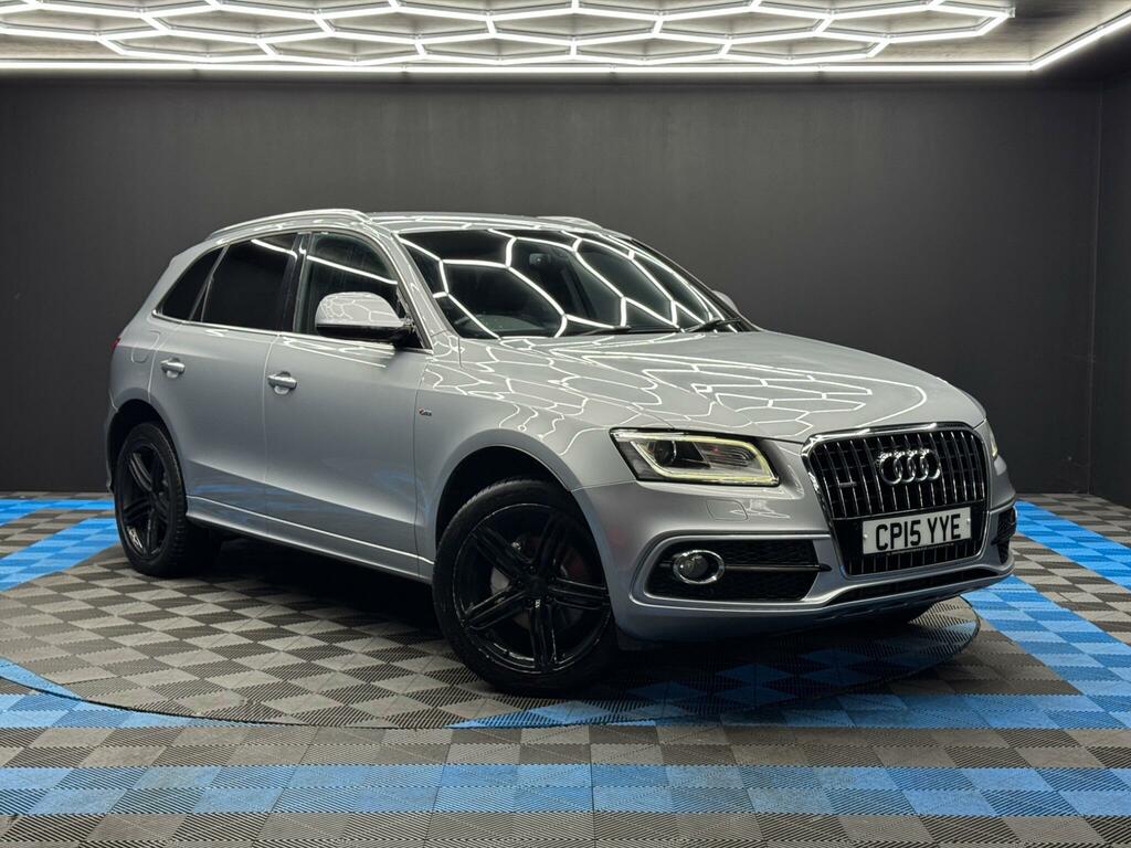 Audi Q5 2.0 Tdi S Line Plus S Tronic Quattro Euro 6 Ss Silver