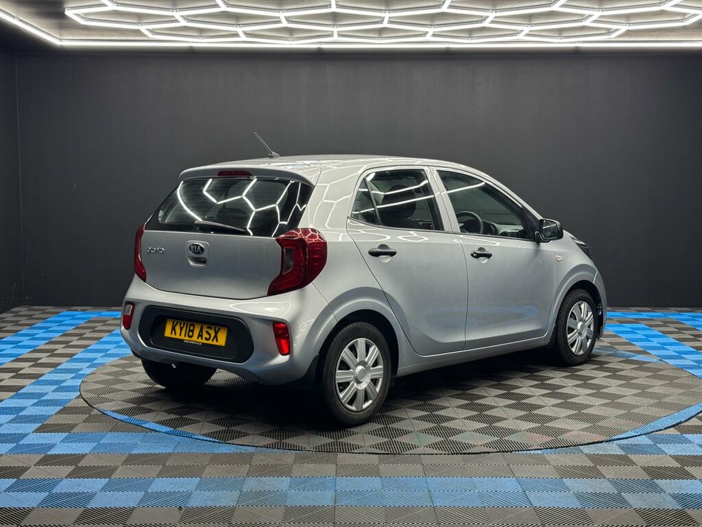 Kia Picanto 1.0 1 Euro 6 KY18ASX Silver #5