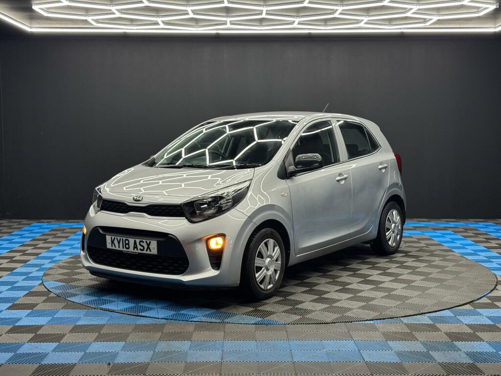 Kia Picanto 1.0 1 Euro 6 KY18ASX Silver #3