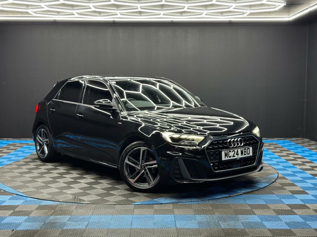 Audi A1 1.0 Tfsi 25 S Line Sportback S Tronic Euro 6 Ss Black