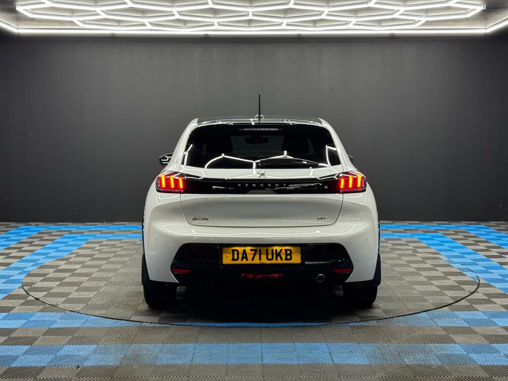 Peugeot 208 1.2 Puretech Gt Eat Euro 6 Ss DA71UKB White #6