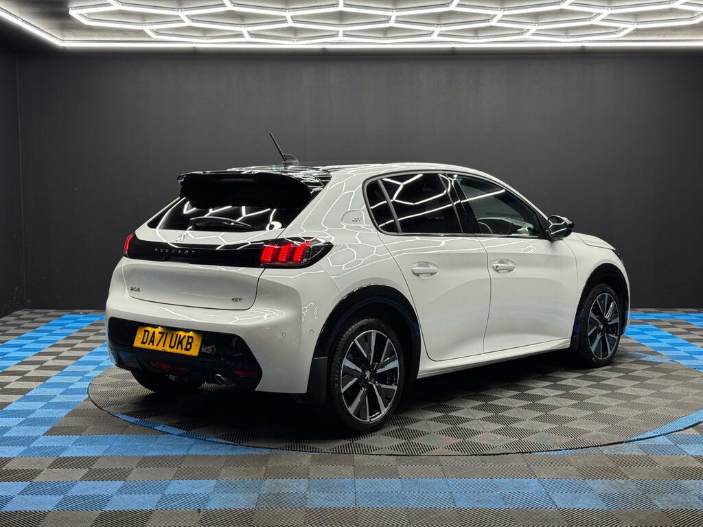 Peugeot 208 1.2 Puretech Gt Eat Euro 6 Ss DA71UKB White #5