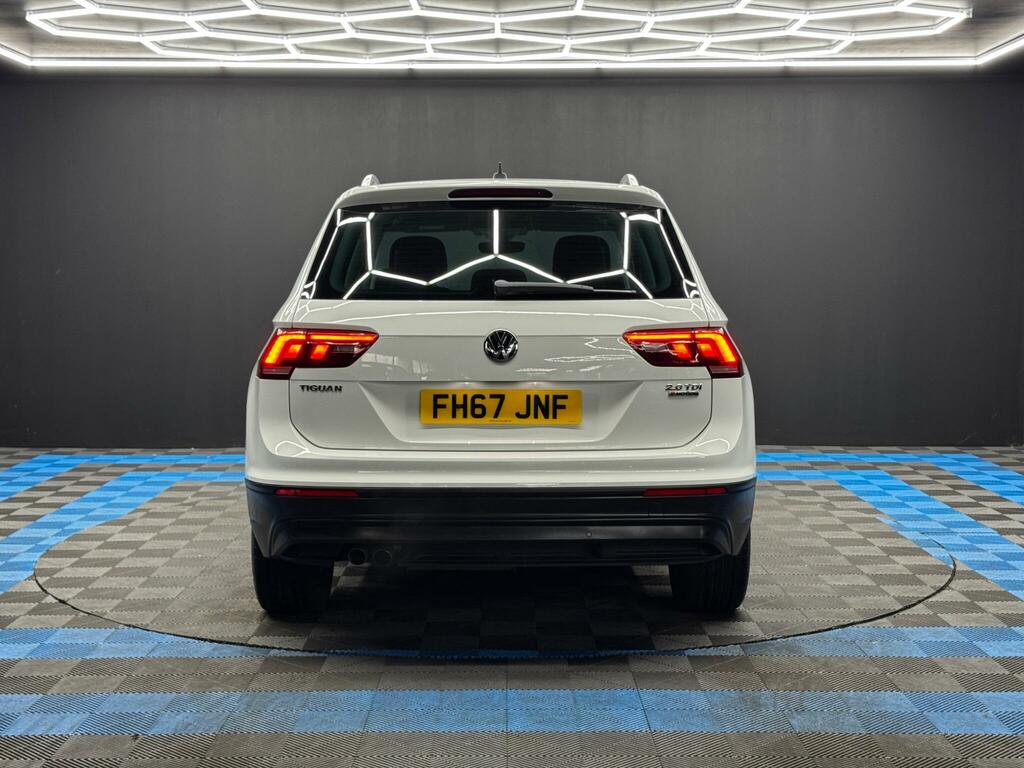 Volkswagen Tiguan 2.0 Tdi Se Navigation Dsg 4Motion Euro 6 Ss FH67JNF White #6