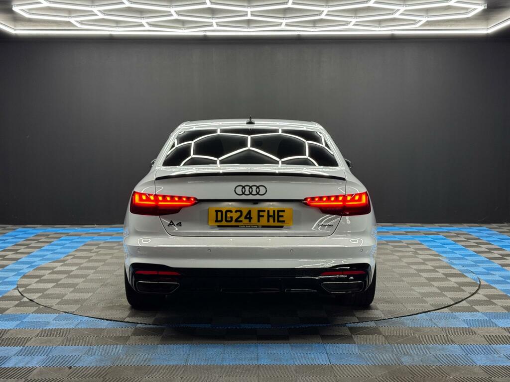 Audi A4 2.0 Tdi 40 Black Edition S Tronic Quattro Euro 6 White #6