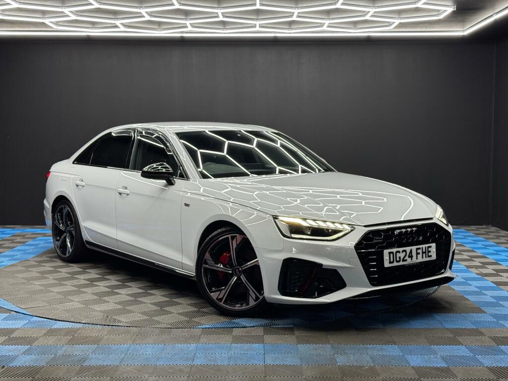 Audi A4 2.0 Tdi 40 Black Edition S Tronic Quattro Euro 6 White