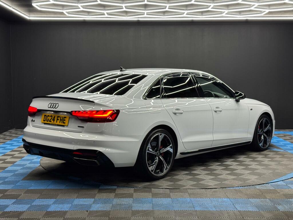Audi A4 2.0 Tdi 40 Black Edition S Tronic Quattro Euro 6 White #5