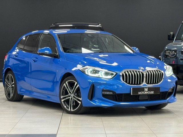 BMW 1 Series 2020 2.0 118D M Sport Hatchback Eu Blue