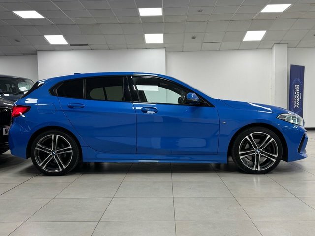BMW 1 Series 2020 2.0 118D M Sport Hatchback Eu YK69JDA Blue #4