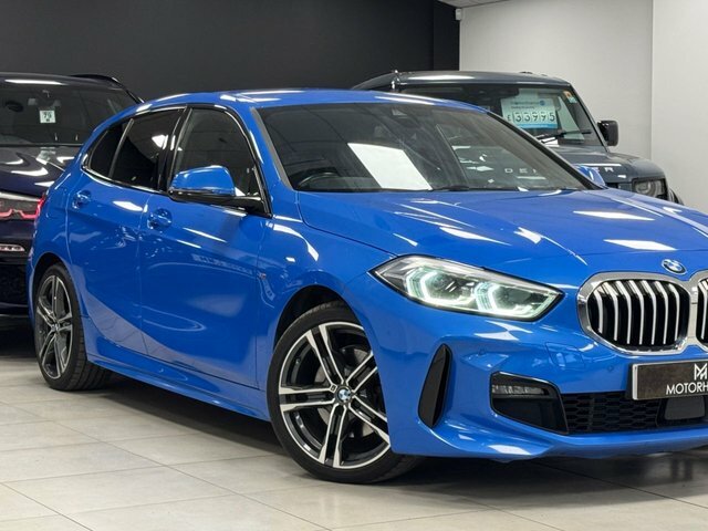 BMW 1 Series 2020 2.0 118D M Sport Hatchback Eu YK69JDA Blue #6