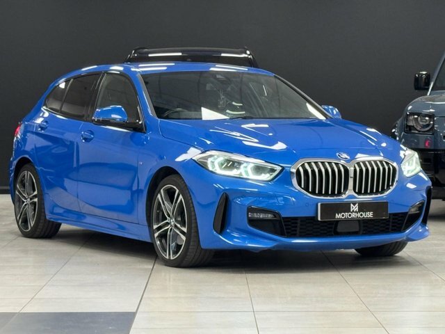 BMW 1 Series 2020 2.0 118D M Sport Hatchback Eu YK69JDA Blue #5