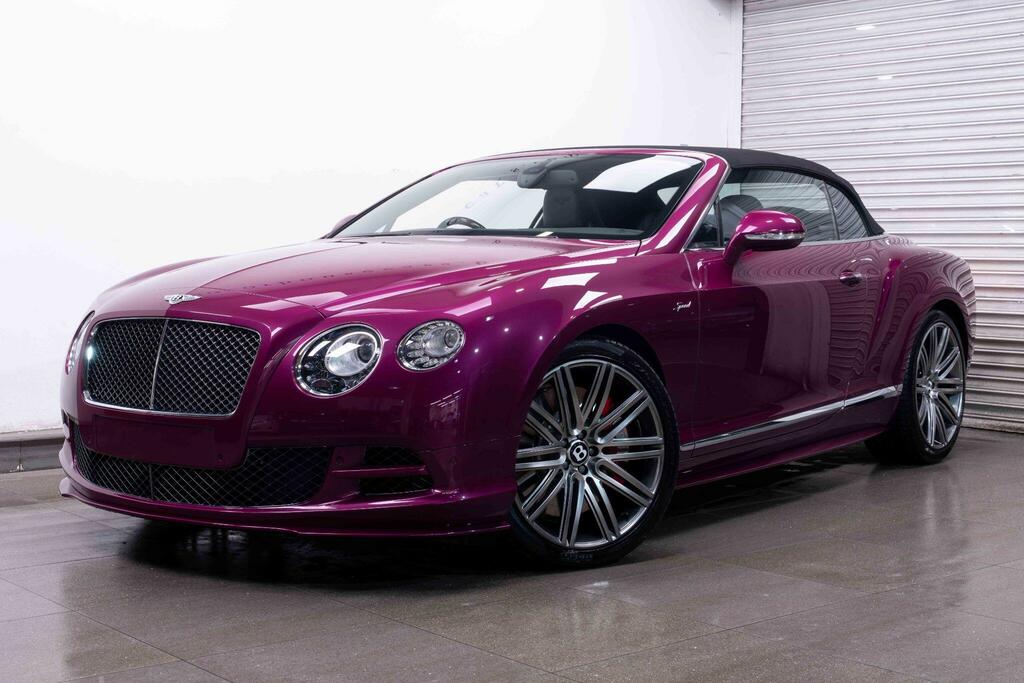 Bentley Continental Gt 6.0 W12 Gtc Speed 4Wd Euro 6 Purple #3