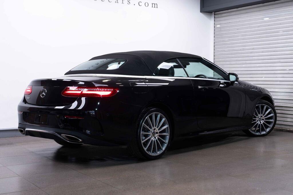 Mercedes-Benz E Class 2.0 E300 Amg Line Premium Plus Cabriolet G-troni Black #4