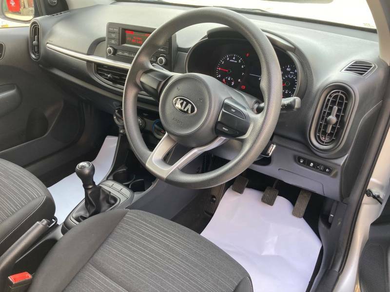 Kia Picanto 1.0 1 - 2017 67 PJ67HRL Silver #5