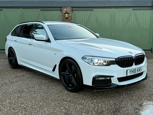BMW 5 Series 2018 3.0 540I M Sport Touring Xdri YH18KNS White #3