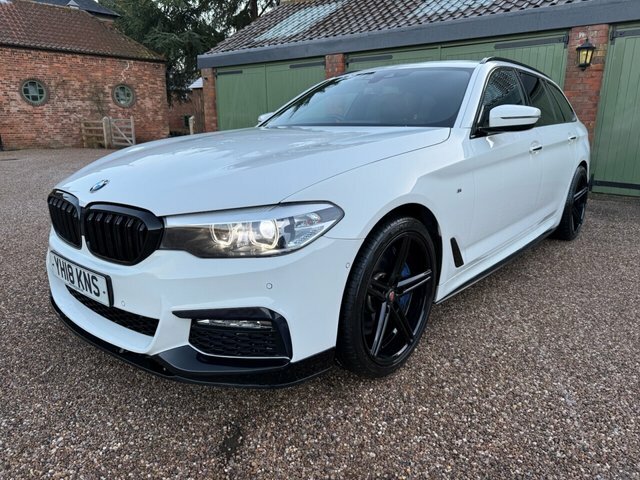 BMW 5 Series 2018 3.0 540I M Sport Touring Xdri YH18KNS White #6