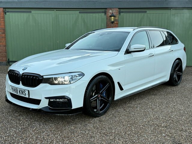 BMW 5 Series 2018 3.0 540I M Sport Touring Xdri White