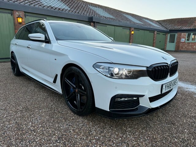 BMW 5 Series 2018 3.0 540I M Sport Touring Xdri YH18KNS White #5
