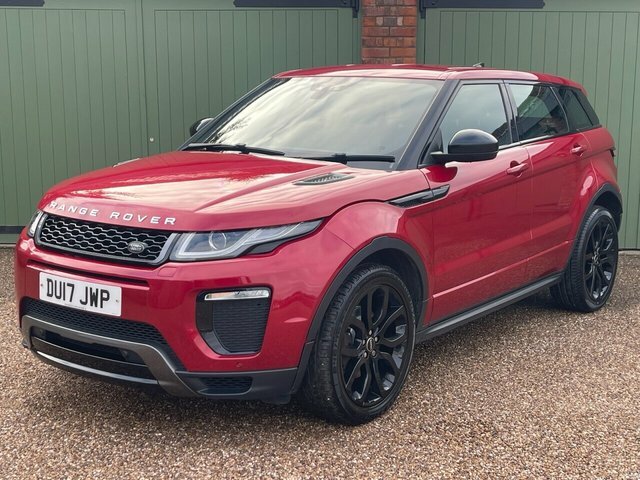 Land Rover Range Rover Evoque 2017 2.0 Td4 Hse Dynamic Suv 4Wd E DU17JWP Red #2