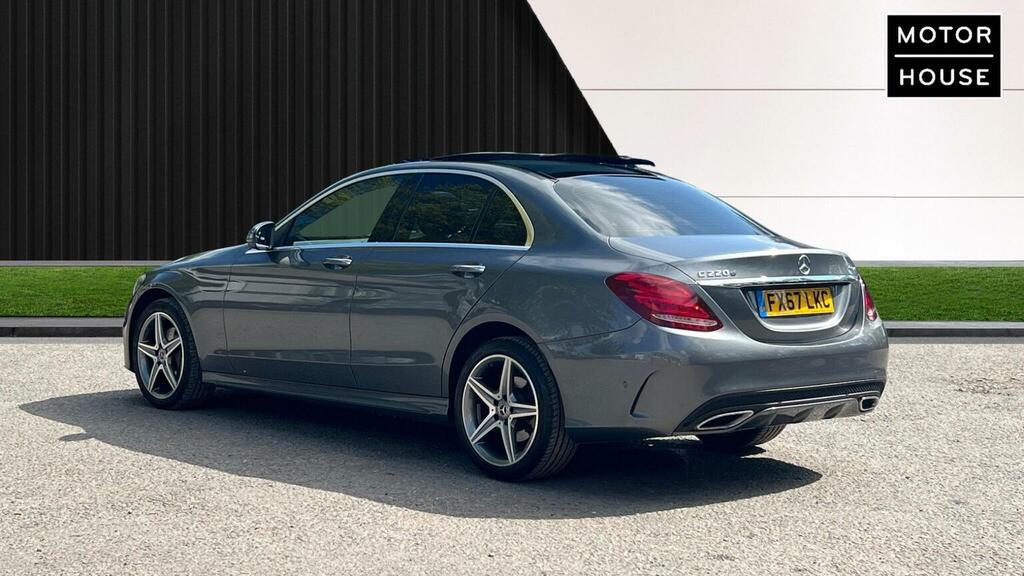 Mercedes-Benz C Class Saloon 2.1 C220d Amg Line Premium G-tronic 4Mat FX67LKC Grey #6
