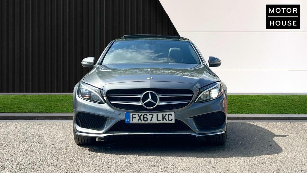 Mercedes-Benz C Class Saloon 2.1 C220d Amg Line Premium G-tronic 4Mat FX67LKC Grey #2
