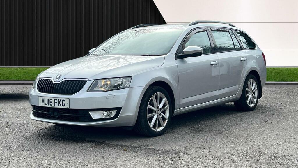 Skoda Octavia Estate 2.0 Tdi Se L Dsg Euro 6 Ss 201616 MJ16FKG Silver #2