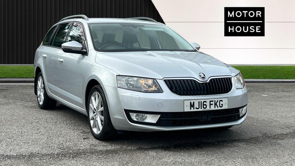 Skoda Octavia Estate 2.0 Tdi Se L Dsg Euro 6 Ss 201616 MJ16FKG Silver #4