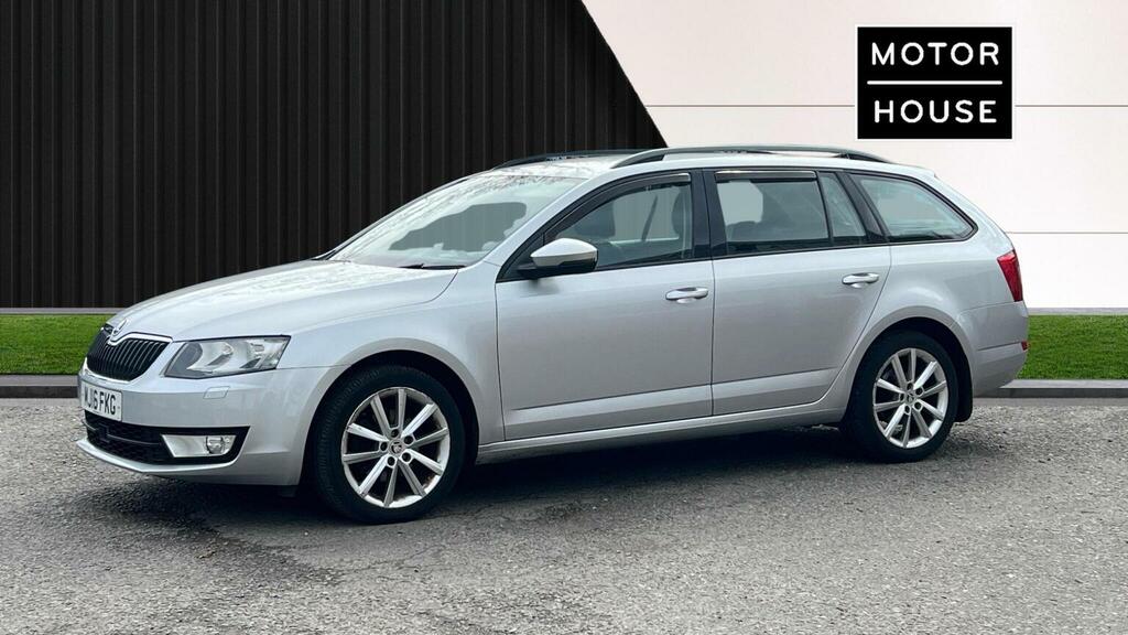 Skoda Octavia Estate 2.0 Tdi Se L Dsg Euro 6 Ss 201616 MJ16FKG Silver #5