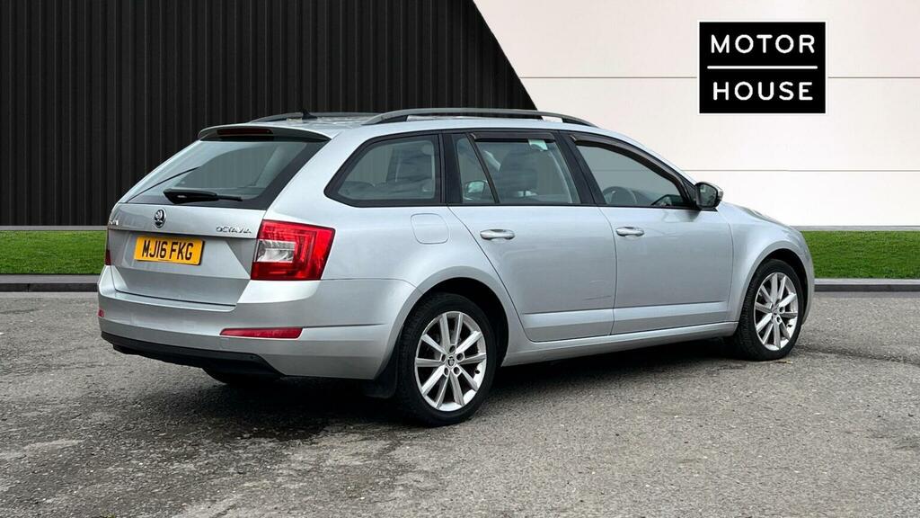 Skoda Octavia Estate 2.0 Tdi Se L Dsg Euro 6 Ss 201616 MJ16FKG Silver #6