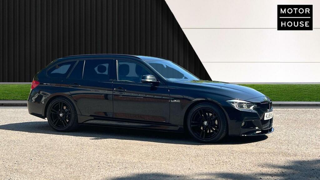 BMW 3 Series Estate 2.0 320D M Sport Touring Euro 6 Ss Black