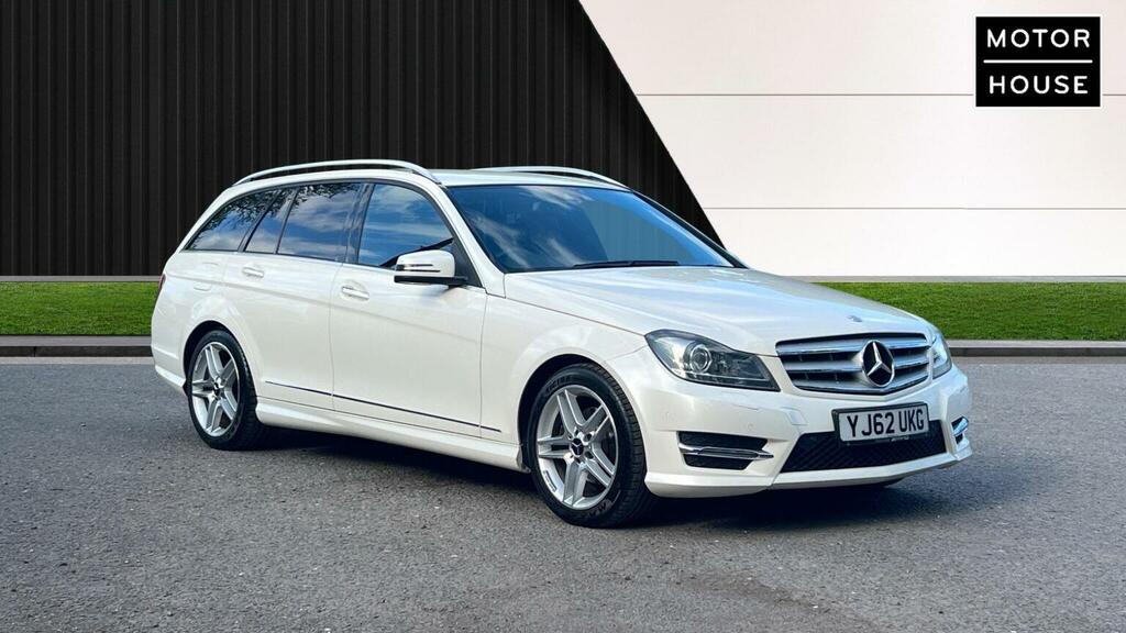 Mercedes-Benz C Class Estate 1.8 C200 Amg Sport Ulez 20 White #4