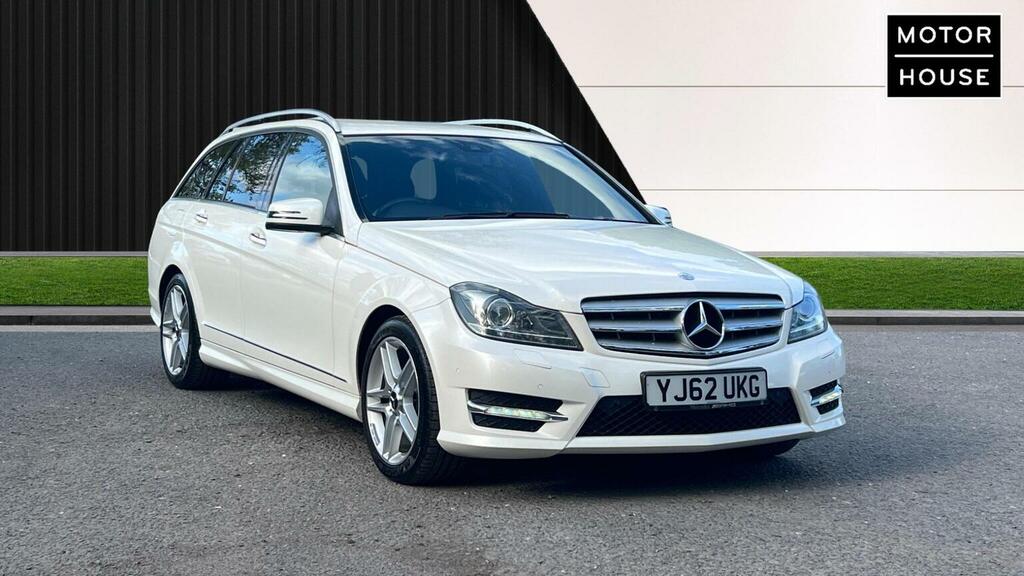 Mercedes-Benz C Class Estate 1.8 C200 Amg Sport Ulez 20 White #5