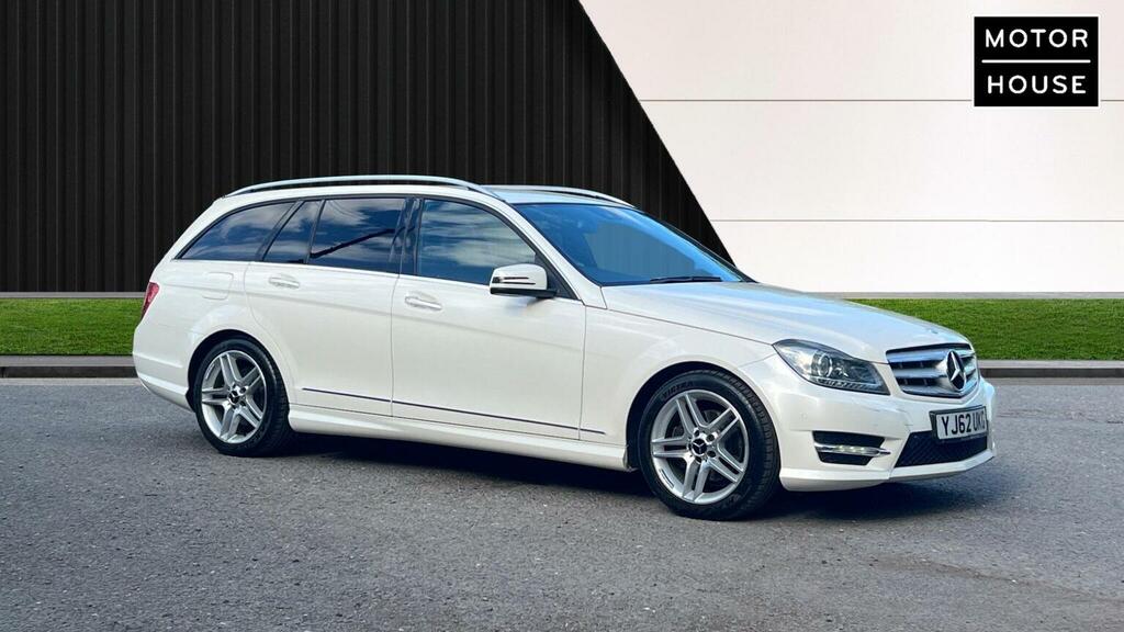 Mercedes-Benz C Class Estate 1.8 C200 Amg Sport Ulez 20 White