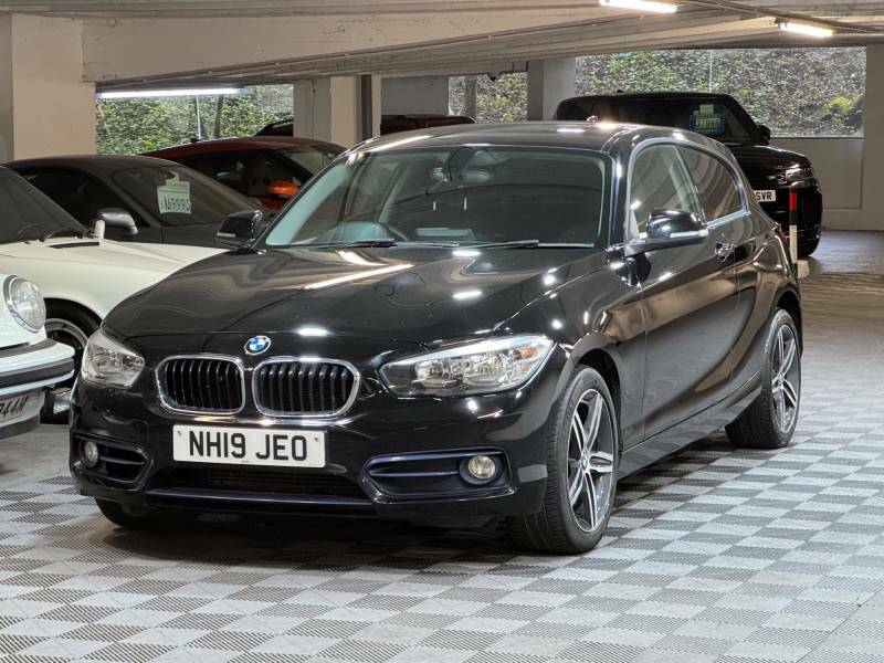 BMW 1 Series 118I 1.5 Sport Navservotronic - 2019 19 NH19JEO Black #6