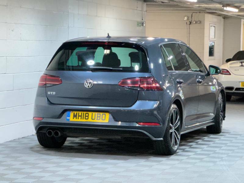 Volkswagen Golf 2.0 Tdi 184 Gtd Dsg - 2018 18 MH18UBO Blue #4