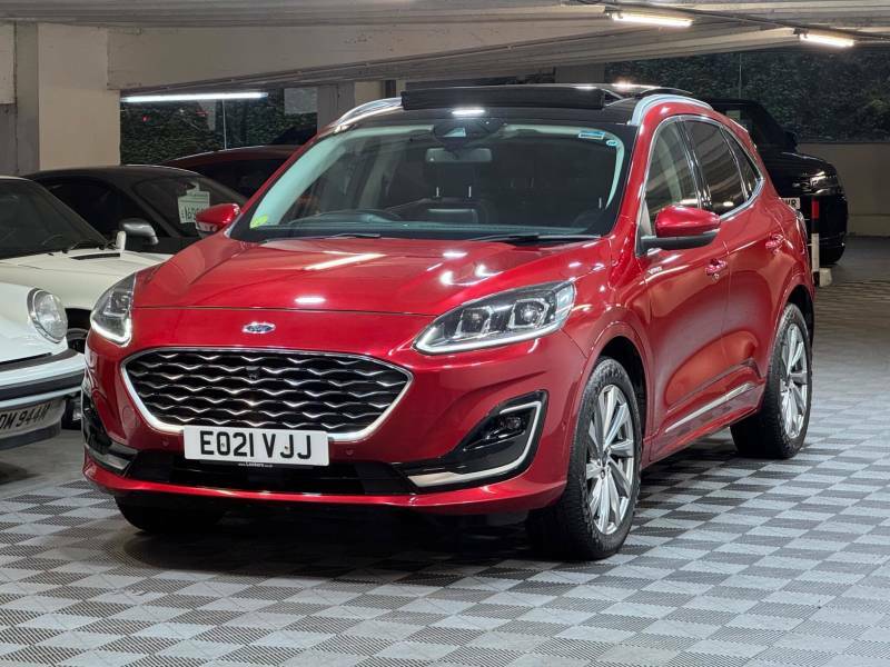 Ford Kuga 2.0 Ecoblue 190 Vignale Awd - 2021 21 EO21VJJ Red #6