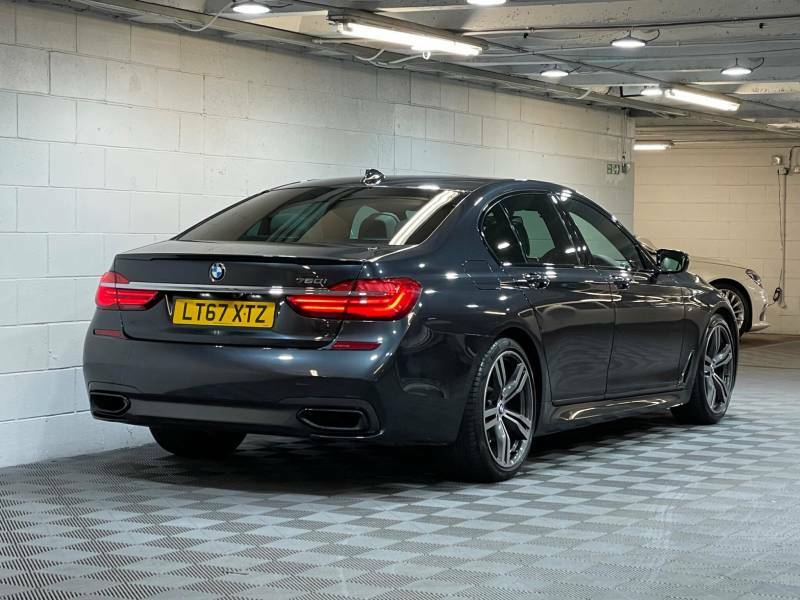 BMW 7 Series 750I M Sport - 2017 67 LT67XTZ Grey #4