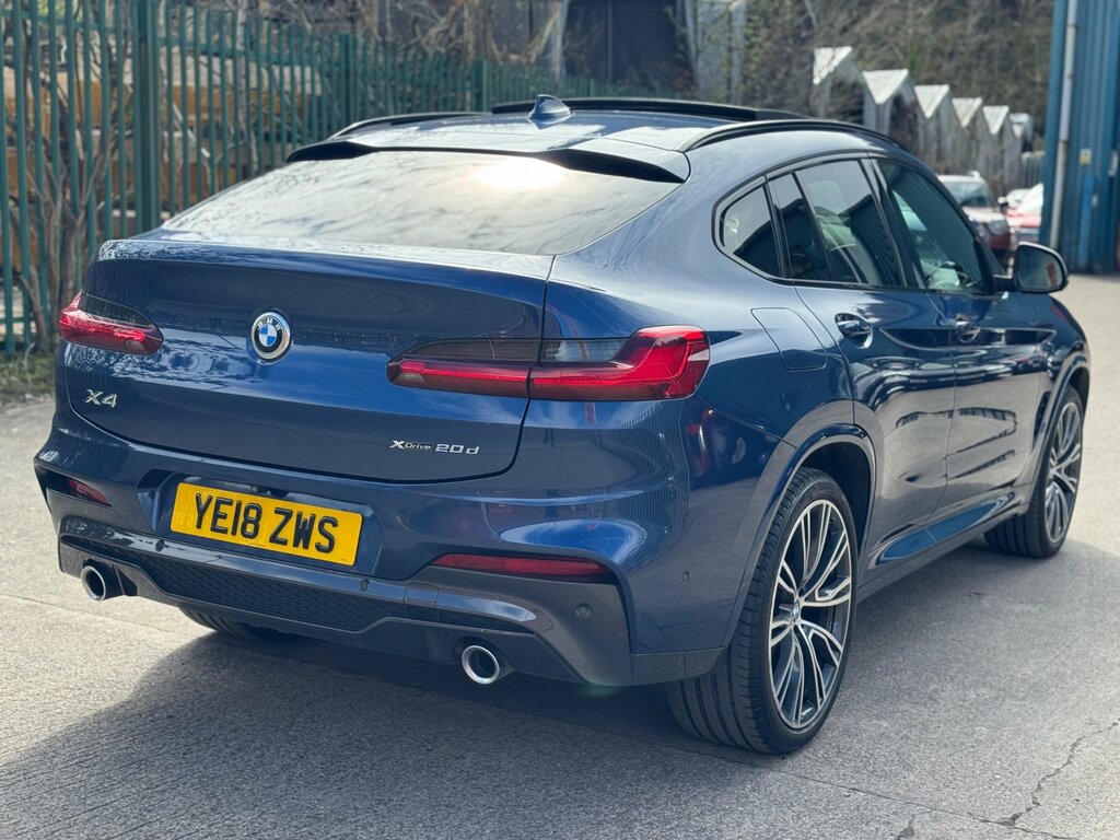 BMW X4 2.0 20D M Sport Suv Xdrive Euro 6 Blue #5