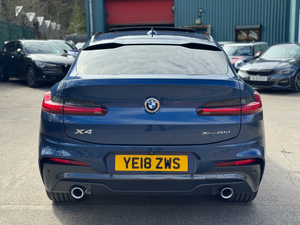 BMW X4 2.0 20D M Sport Suv Xdrive Euro 6 Blue #6
