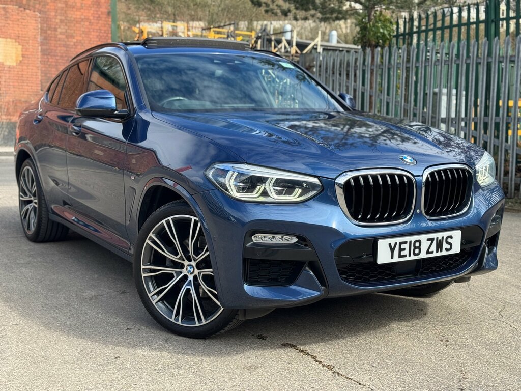 BMW X4 2.0 20D M Sport Suv Xdrive Euro 6 Blue
