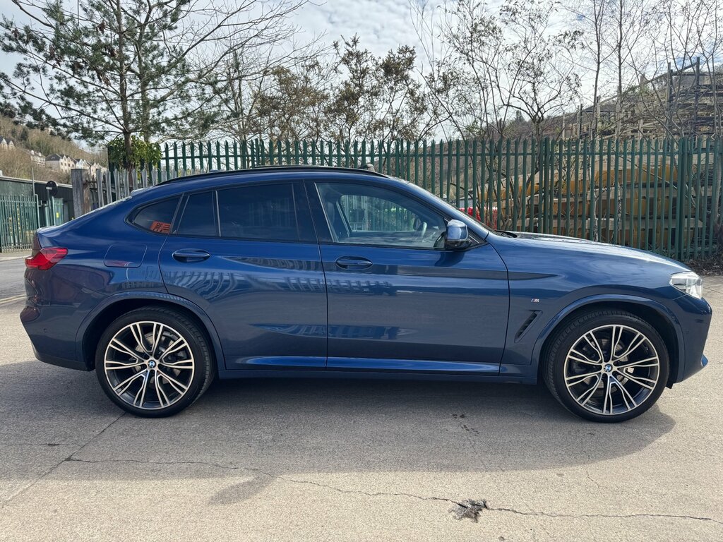 BMW X4 2.0 20D M Sport Suv Xdrive Euro 6 Blue #4