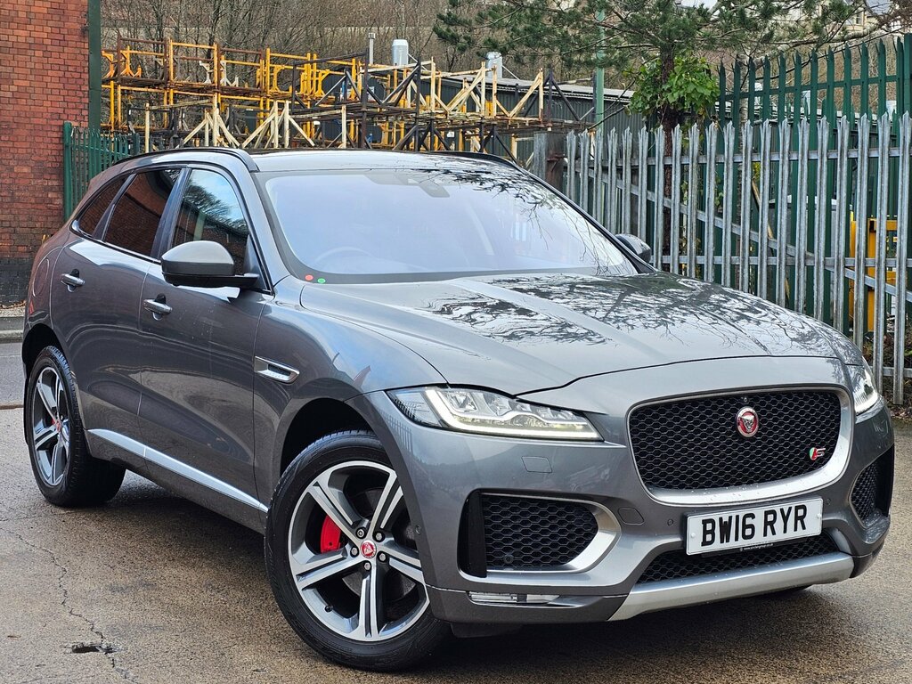Jaguar F-Pace 3.0 D300 V6 S Suv Awd Euro 6 Ss Grey