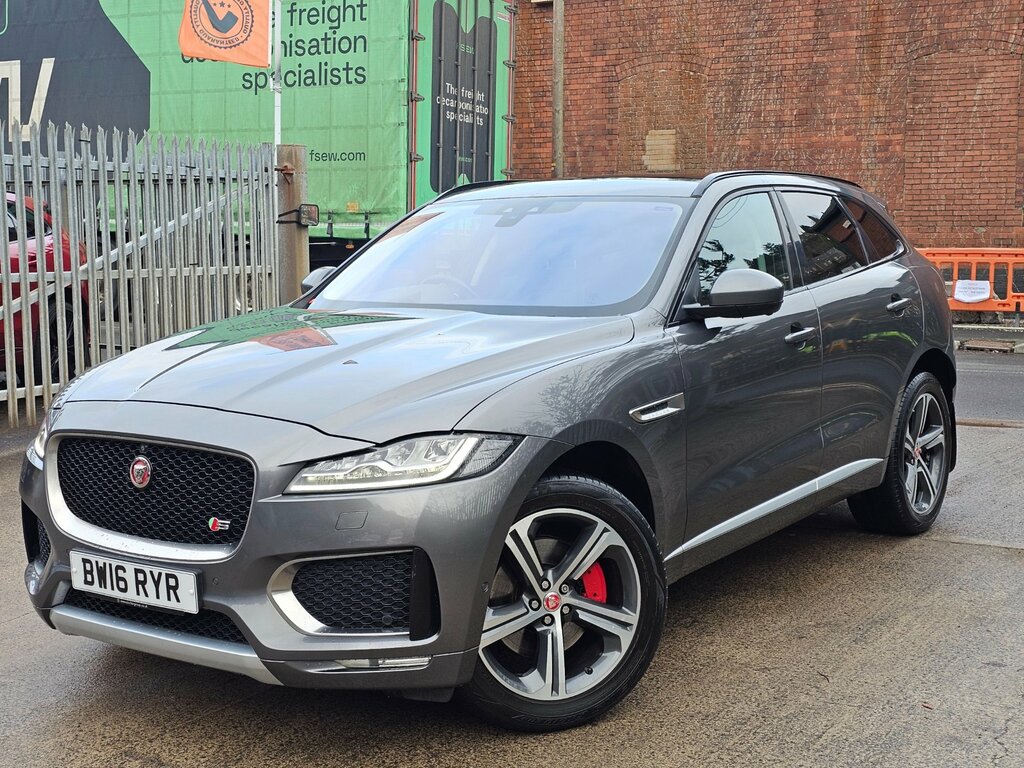 Jaguar F-Pace 3.0 D300 V6 S Suv Awd Euro 6 Ss Grey #3