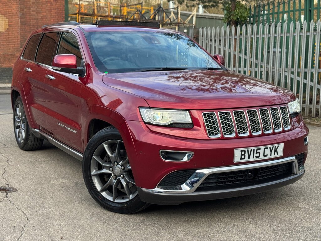 Jeep Grand Cherokee 3.0 V6 Crd Summit Suv 4Wd Euro 5 Red
