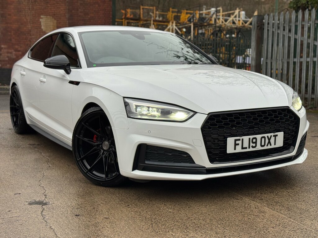 Audi A5 2.0 Tfsi 35 Black Edition Sportback S T White