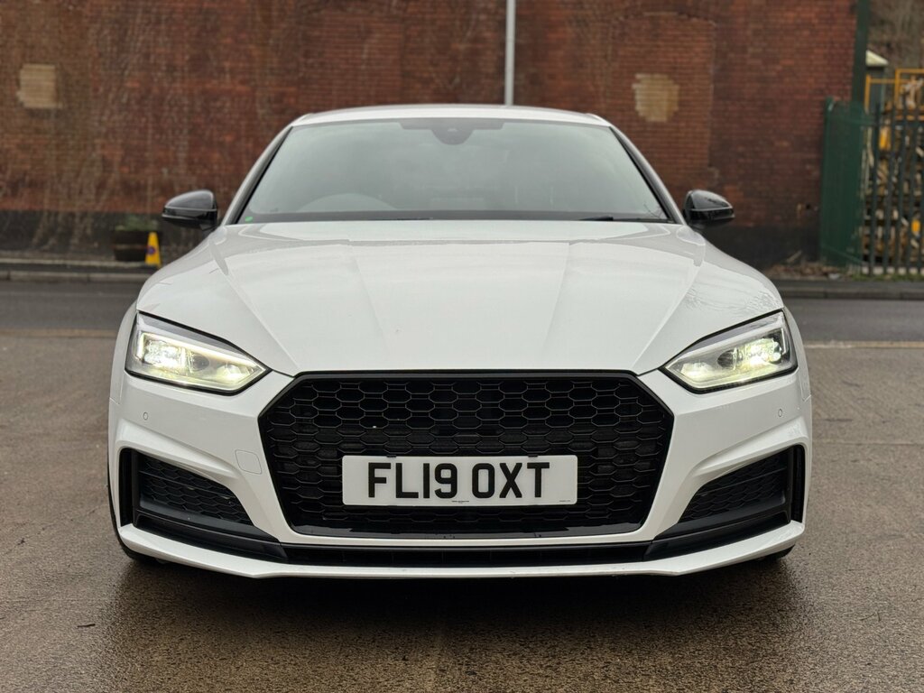 Audi A5 2.0 Tfsi 35 Black Edition Sportback S T FL19OXT White #2