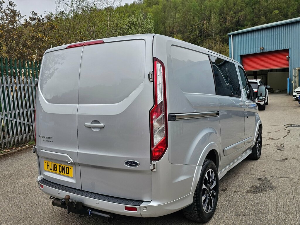 Ford Transit Custom 2.0 Tdci 290 Sport Combi Van 6Dr L1 HJ18DNO Silver #4